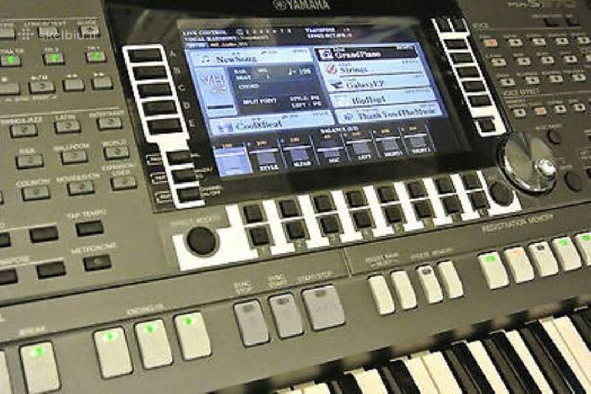 Yamaha Psr S970/s770 Apsauga - nuotraukos Nr. 2
