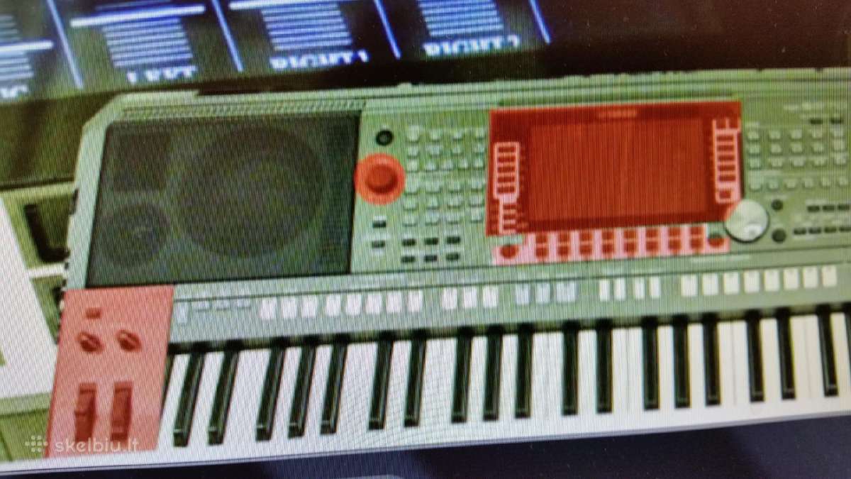 Yamaha Psr S970/s770 Apsauga - nuotraukos Nr. 6