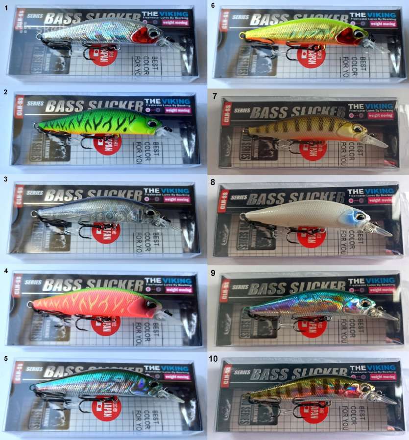 Zipbaits, Megabass, Jackall, Imakatsu Duo analogai - nuotraukos Nr. 16