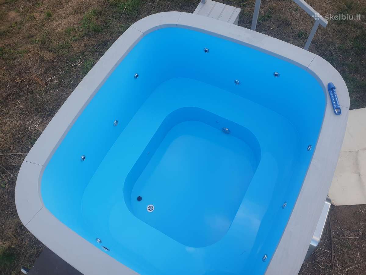 Mobilus kubilas ir mobili pirtis su jacuzzi ir LED - nuotraukos Nr. 14