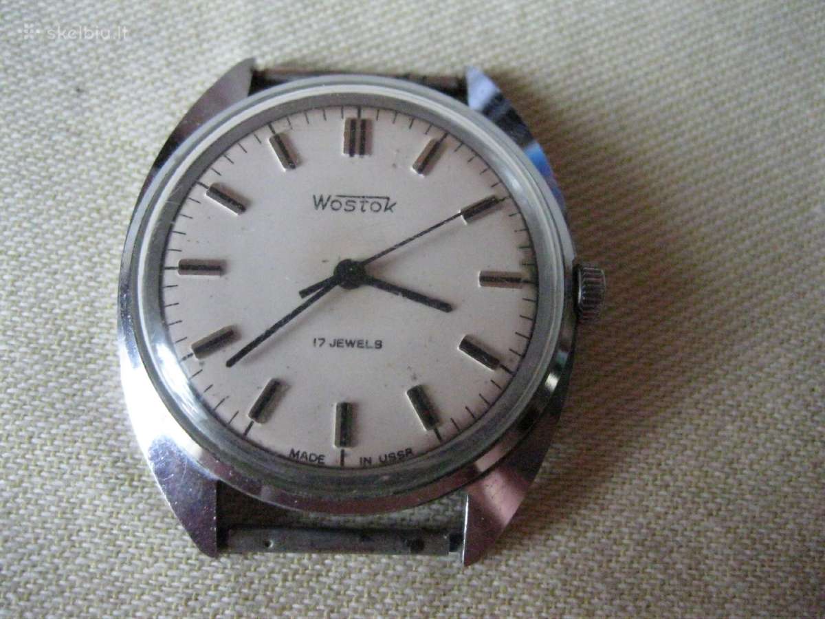 CcCCCP Laikrodis Vostok.zr. Foto Eina.