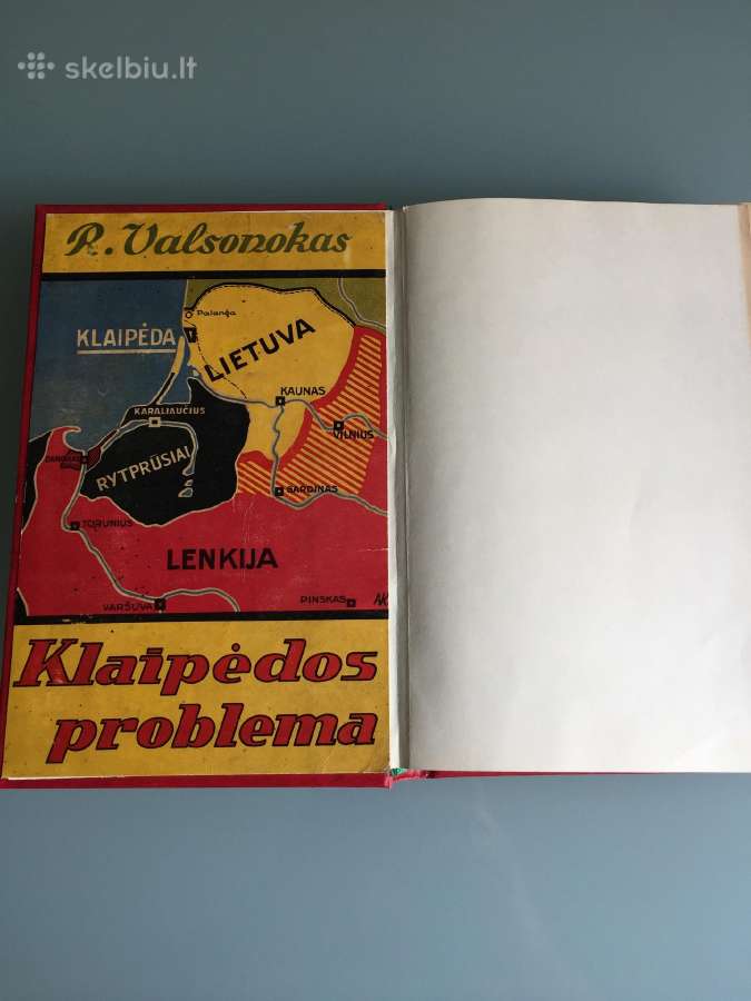 Klaipėdos problema, R. Valsonokas, 1932 metai - nuotraukos Nr. 2