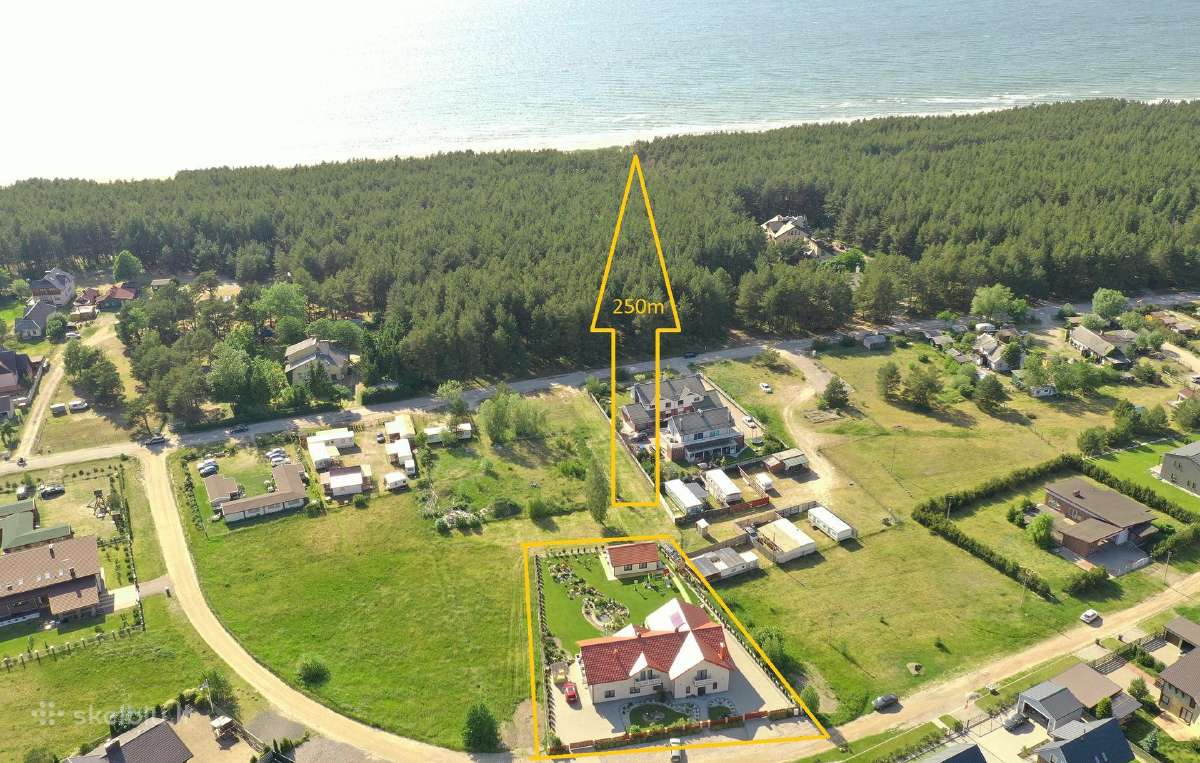 Atraskite savo pajūrio rojų,vos 250m. nuo juros