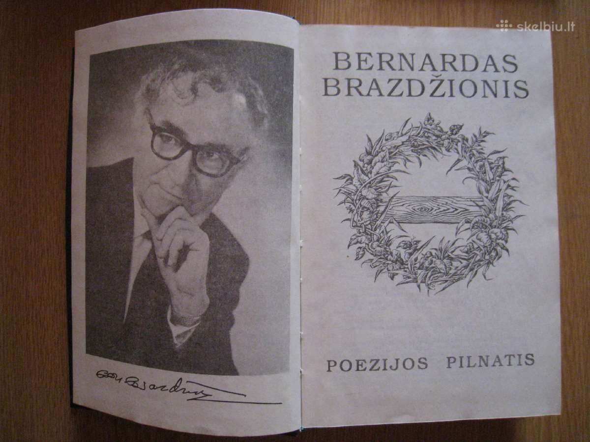 Bernardas Brazdžionis Poezijos pilnatis / 1989 m.