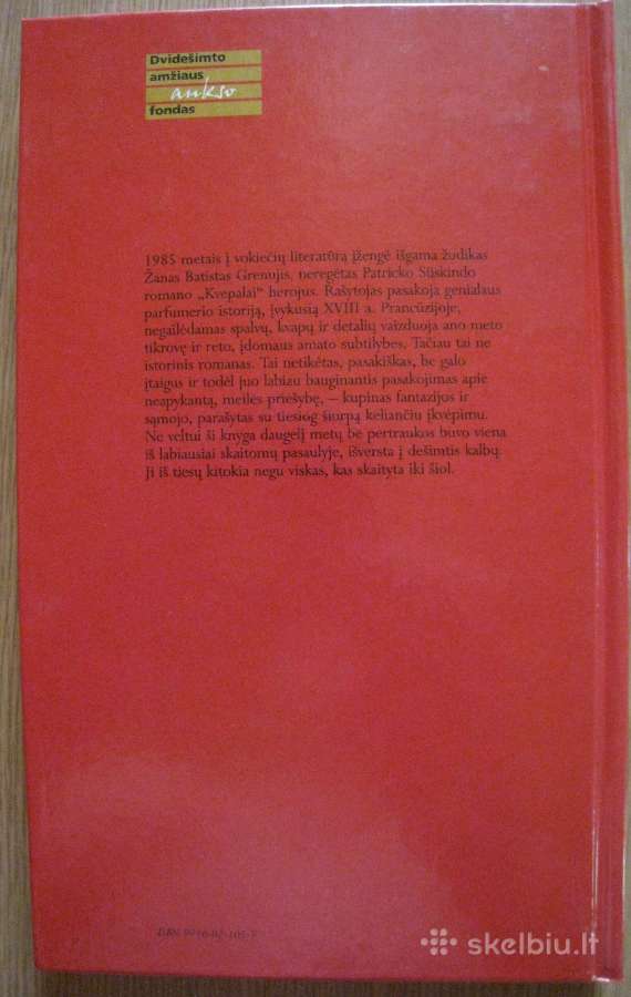 *Patrick Suskind Kvepalai / 1998 m. - nuotraukos Nr. 2