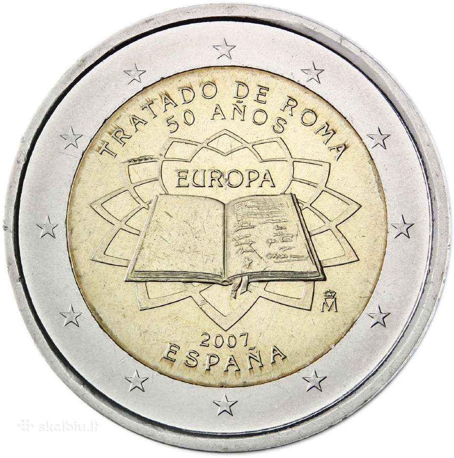 Ispanijos proginės euro monetos - nuotraukos Nr. 15