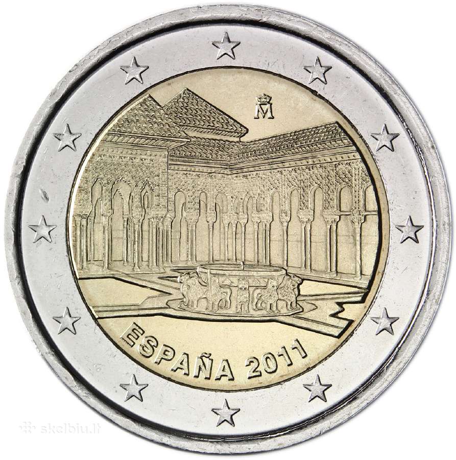 Ispanijos proginės euro monetos - nuotraukos Nr. 18