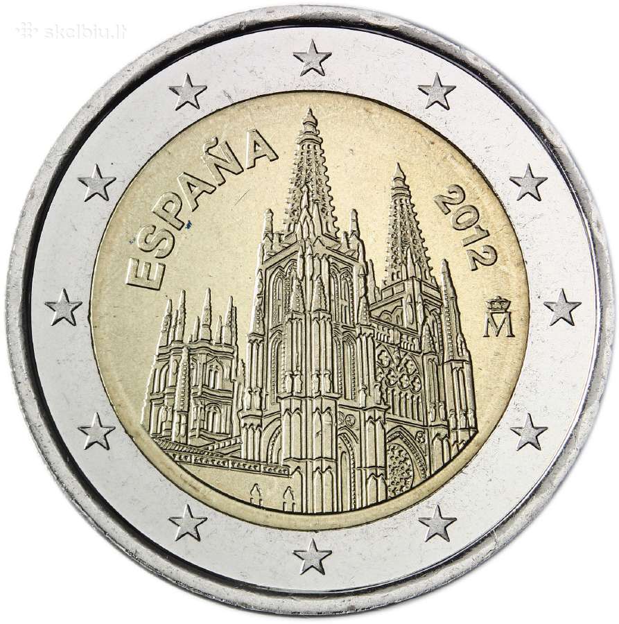 Ispanijos proginės euro monetos - nuotraukos Nr. 19