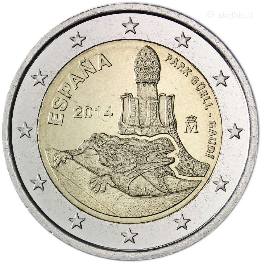 Ispanijos proginės euro monetos - nuotraukos Nr. 22