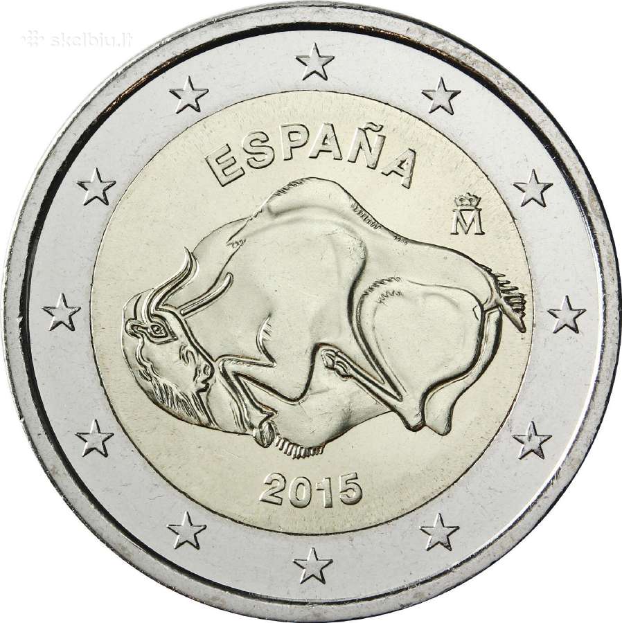 Ispanijos proginės euro monetos - nuotraukos Nr. 24