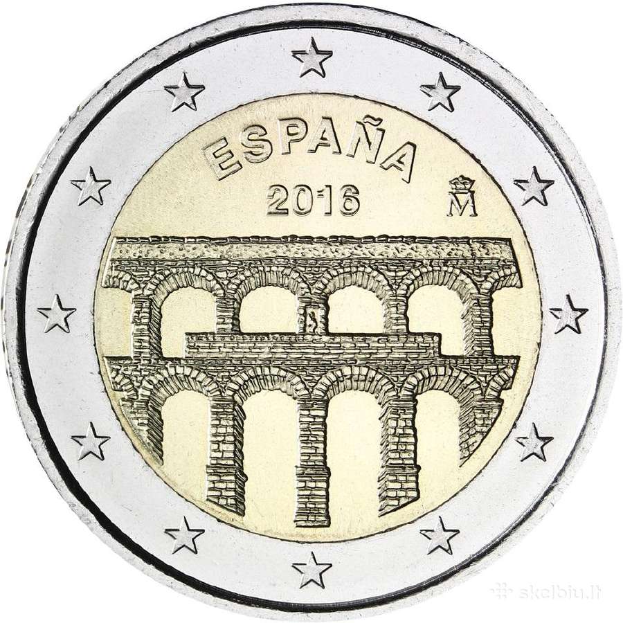 Ispanijos proginės euro monetos - nuotraukos Nr. 13