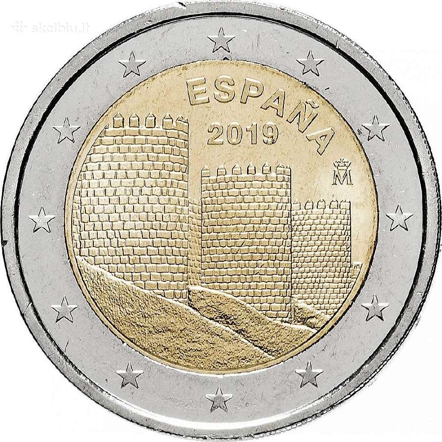 Ispanijos proginės euro monetos - nuotraukos Nr. 9