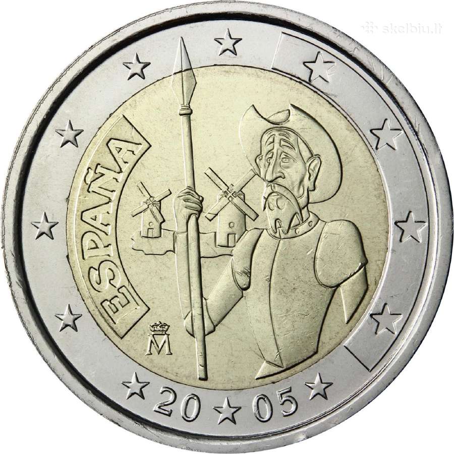 Ispanijos proginės euro monetos - nuotraukos Nr. 14