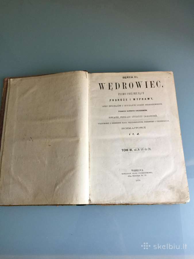 Wedrowiec, 1878 metu