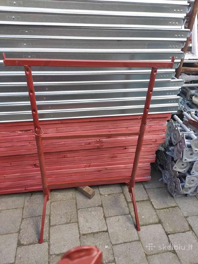 Statybinis ožys (stelažas). Pastoliai. - nuotraukos Nr. 3