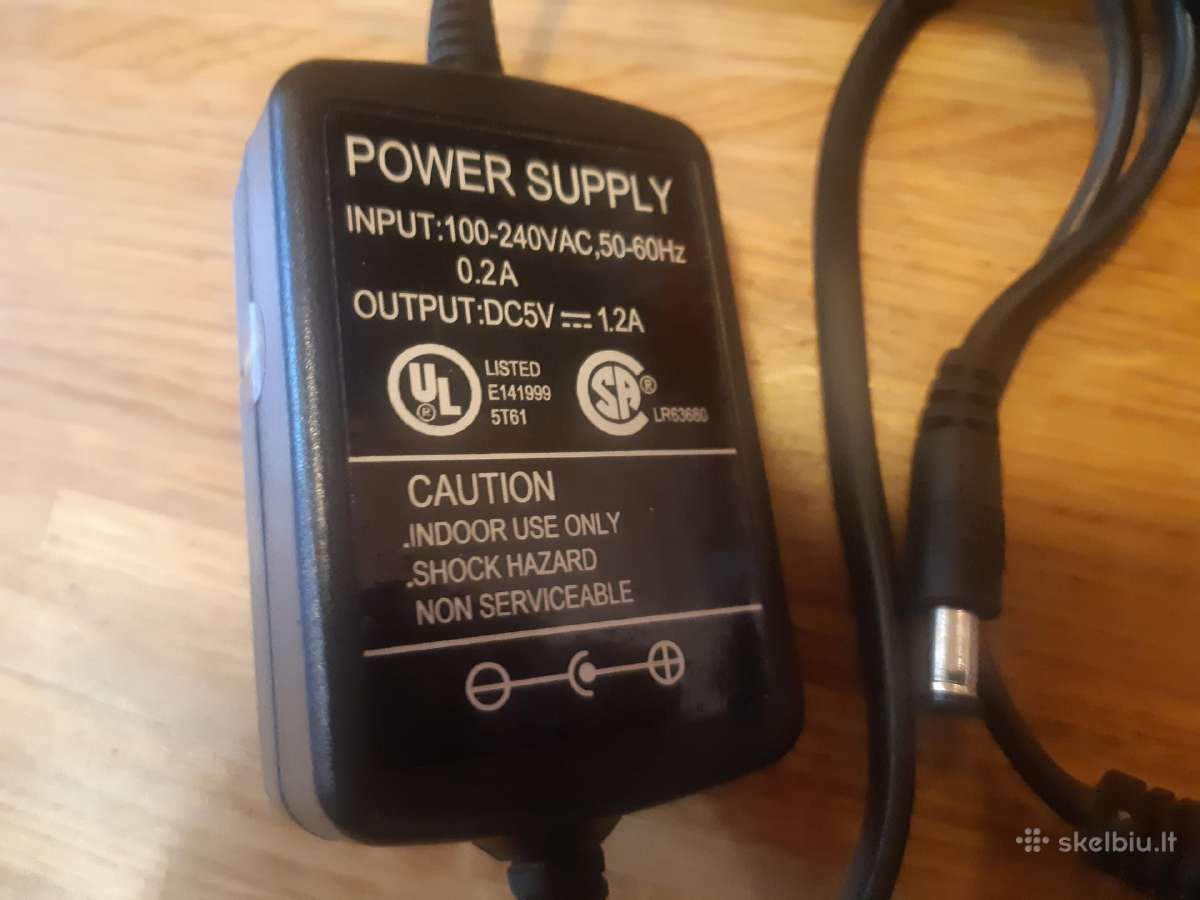 Adapteris Dc 5v 1,2a - nuotraukos Nr. 2