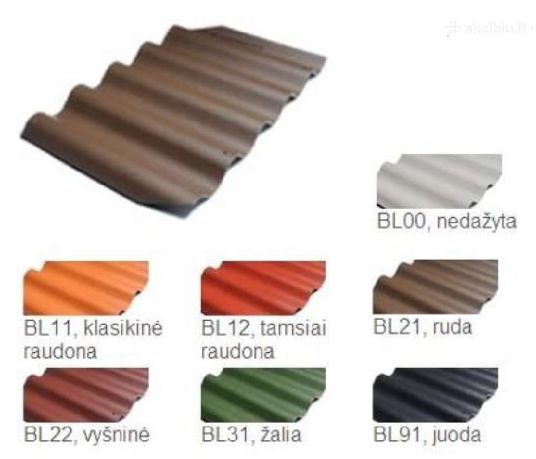 Banguoti stogo lakštai - nuotraukos Nr. 12