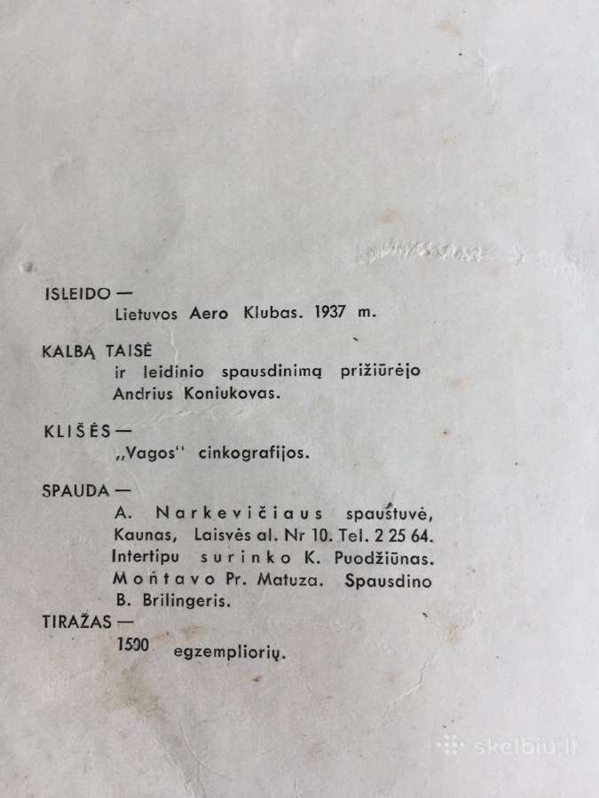 Oreivybė Aviacijos atsiradimas ir pažanga, 1937 m. - nuotraukos Nr. 5