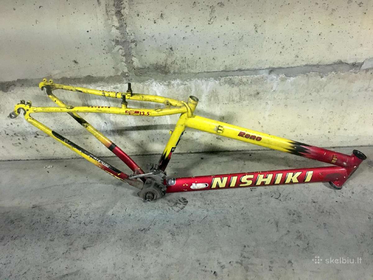 Parduodu gerą Nishiki dviračio rėmą 13.5"