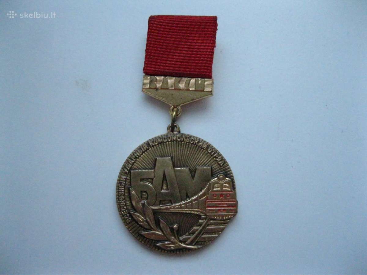 CcCCCP Vlksm Medaliukas Bam.zr. Foto.