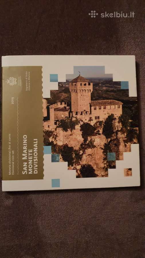 San Matino 2019 Bu euro monetu rinkinys