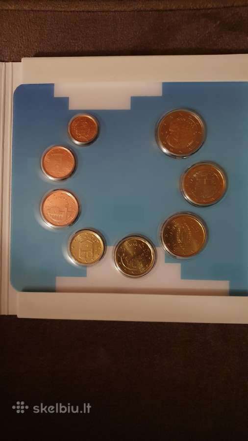 San Matino 2019 Bu euro monetu rinkinys - nuotraukos Nr. 2