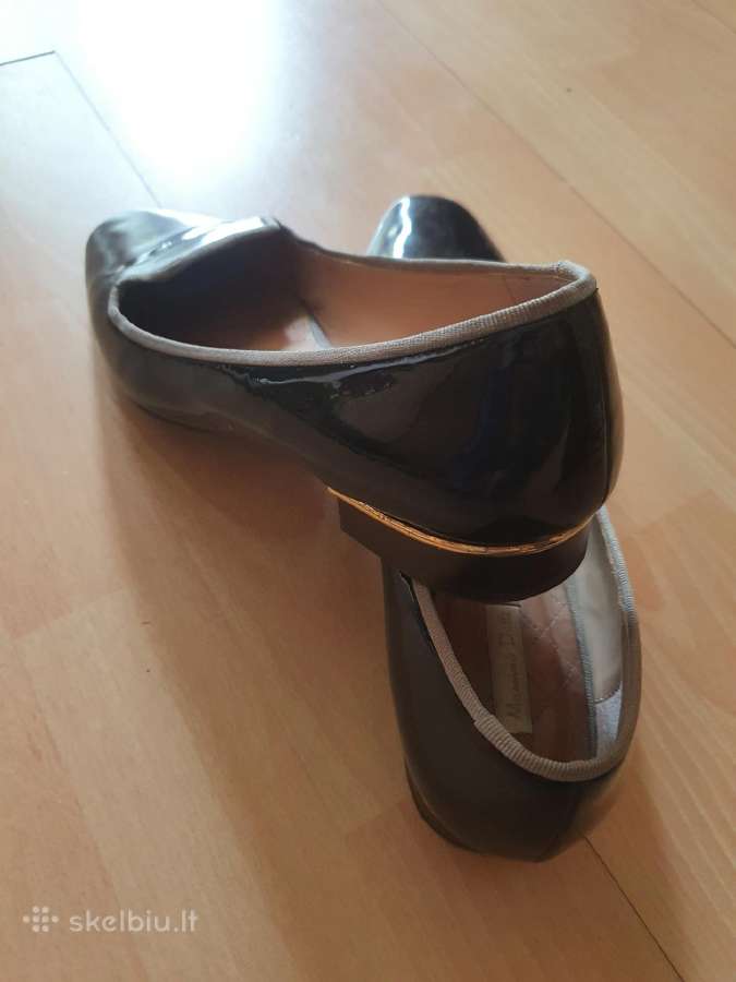 Massimo Dutti odiniai lakuoti bateliai - nuotraukos Nr. 2