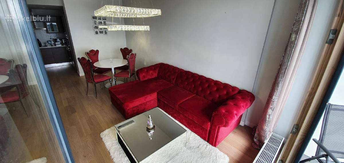 Išskirtinio buto nuoma Klaipėdos centre 30 aukšte - nuotraukos Nr. 17