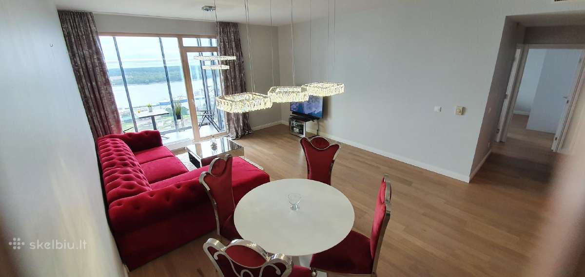 Išskirtinio buto nuoma Klaipėdos centre 30 aukšte - nuotraukos Nr. 18