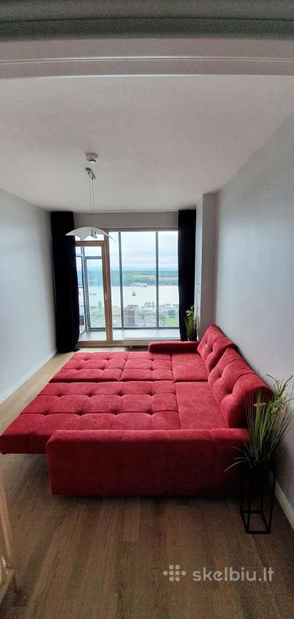 Išskirtinio buto nuoma Klaipėdos centre 30 aukšte - nuotraukos Nr. 19