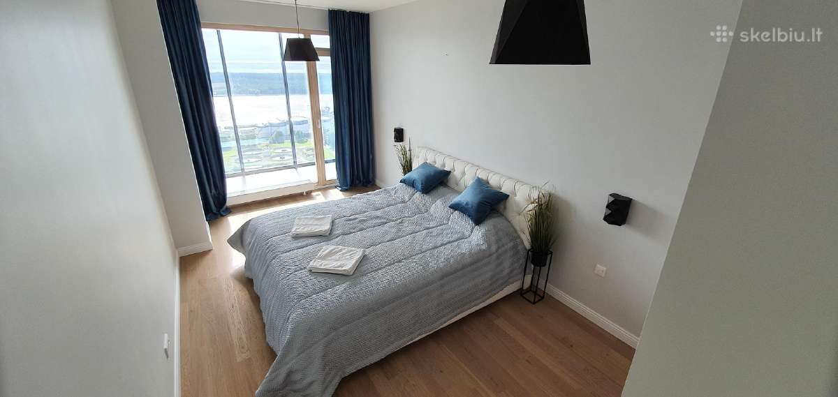 Išskirtinio buto nuoma Klaipėdos centre 30 aukšte - nuotraukos Nr. 21