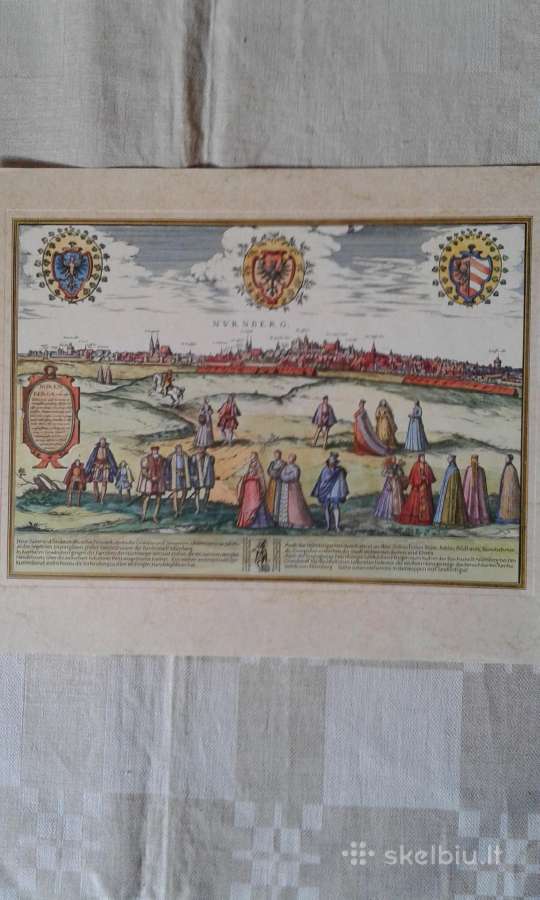 Litografijos reprodukcijos J.s. Desenbach