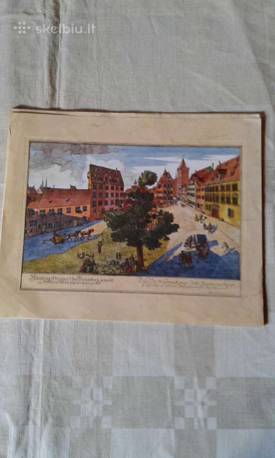 Litografijos reprodukcijos J.s. Desenbach - nuotraukos Nr. 2