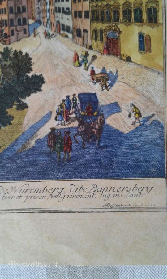 Litografijos reprodukcijos J.s. Desenbach - nuotraukos Nr. 3