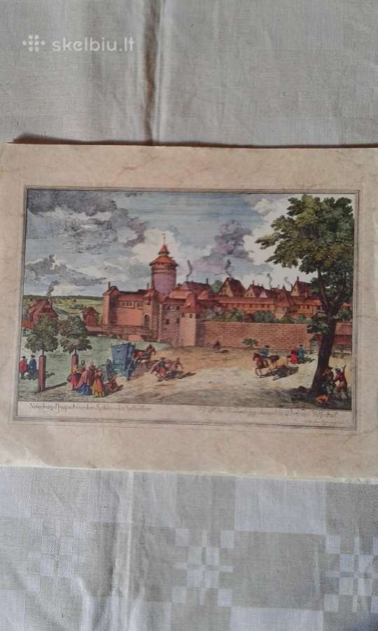 Litografijos reprodukcijos J.s. Desenbach - nuotraukos Nr. 4