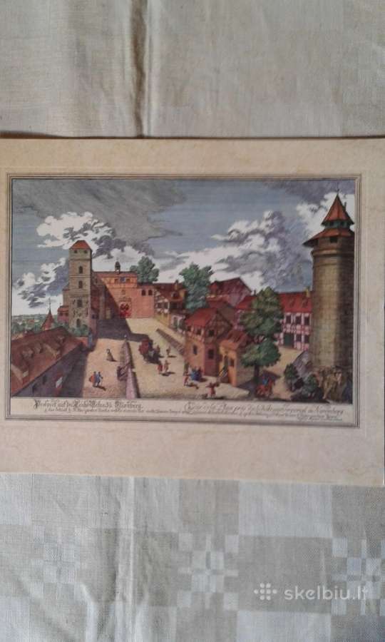 Litografijos reprodukcijos J.s. Desenbach - nuotraukos Nr. 7