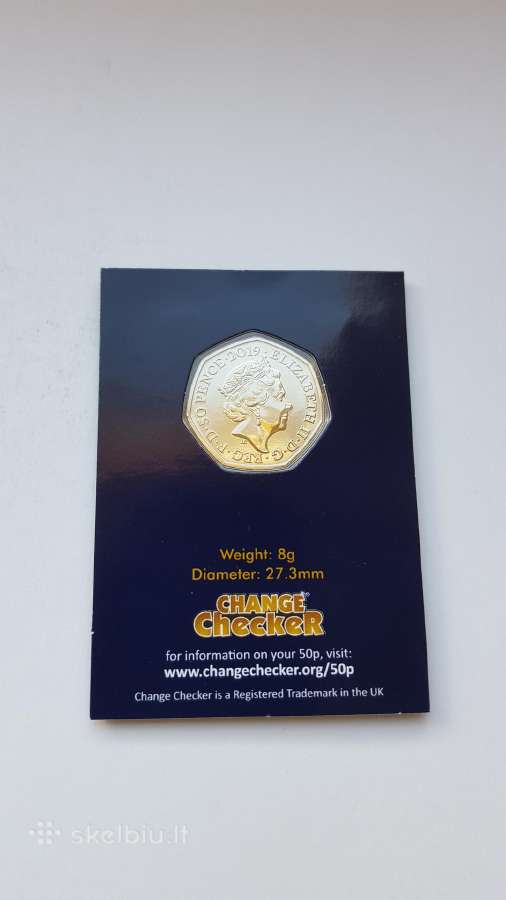 UK 2019m. 50p Britania Bu - nuotraukos Nr. 2