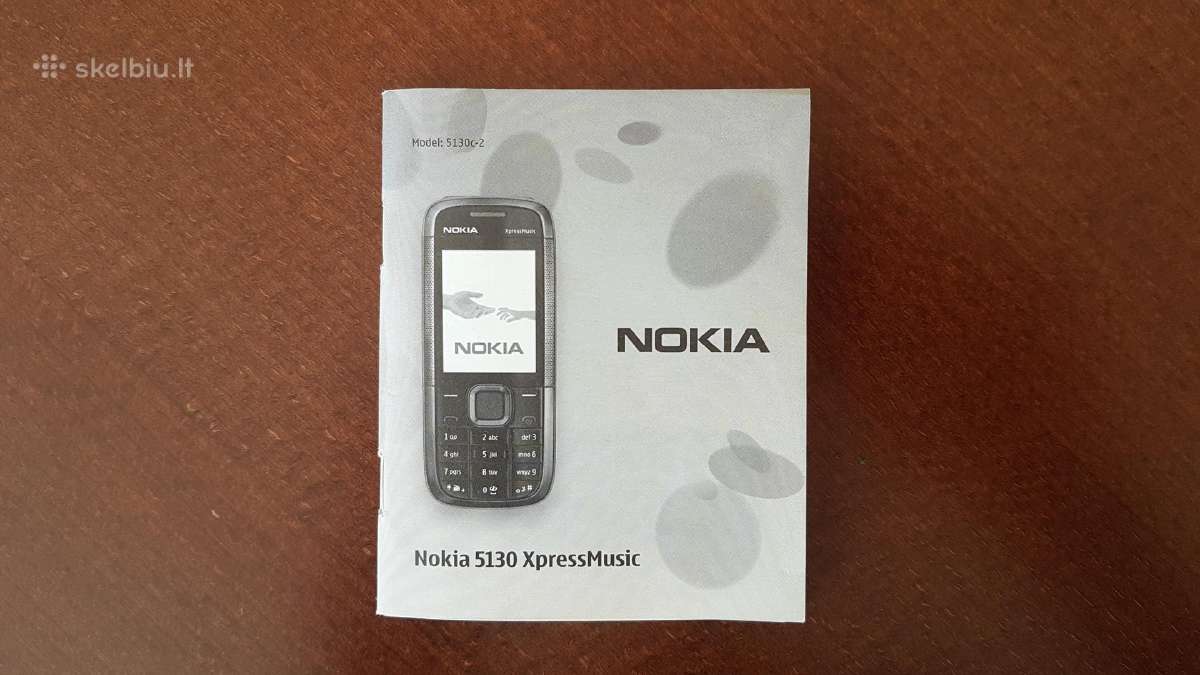 1 eur - knygute Nokia 5130 - nuotraukos Nr. 2