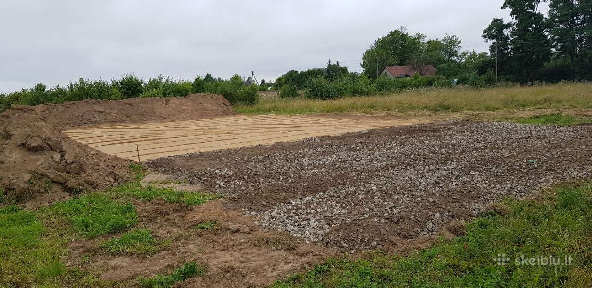 Keliu,aikšteliu,vejos irengimas,bobcat nuoma - nuotraukos Nr. 16