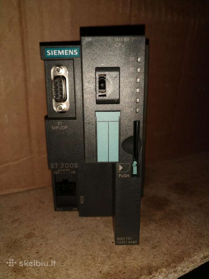 Siemens Simatic Im151 Interfeiso modulis + Cpu