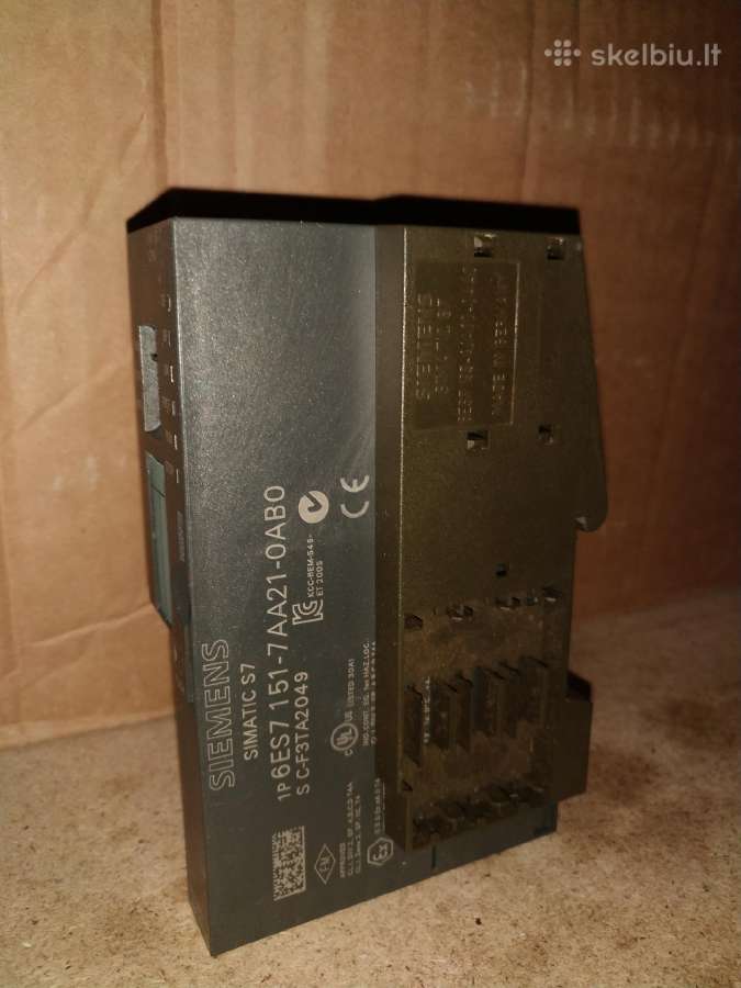 Siemens Simatic Im151 Interfeiso modulis + Cpu - nuotraukos Nr. 2