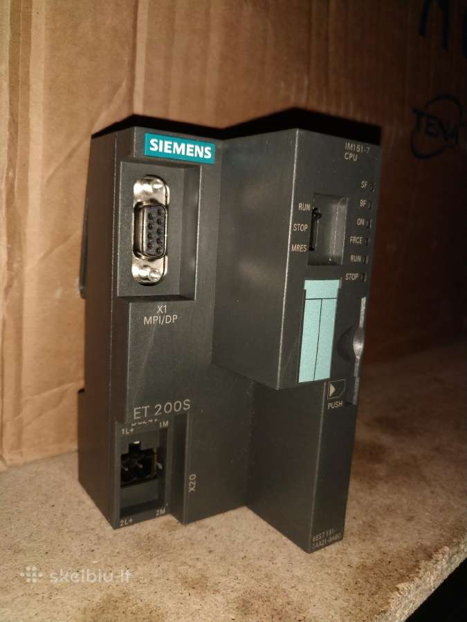 Siemens Simatic Im151 Interfeiso modulis + Cpu - nuotraukos Nr. 3