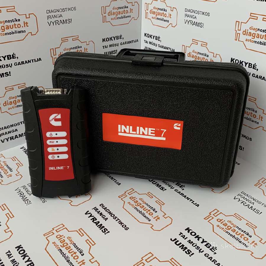 Cummins Inline 7 Data Link (Insite 8.5) įranga - nuotraukos Nr. 7