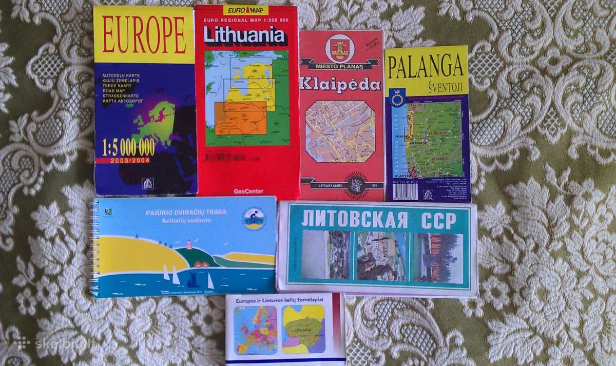 Žemėlapis Palanga-šventoji - nuotraukos Nr. 3