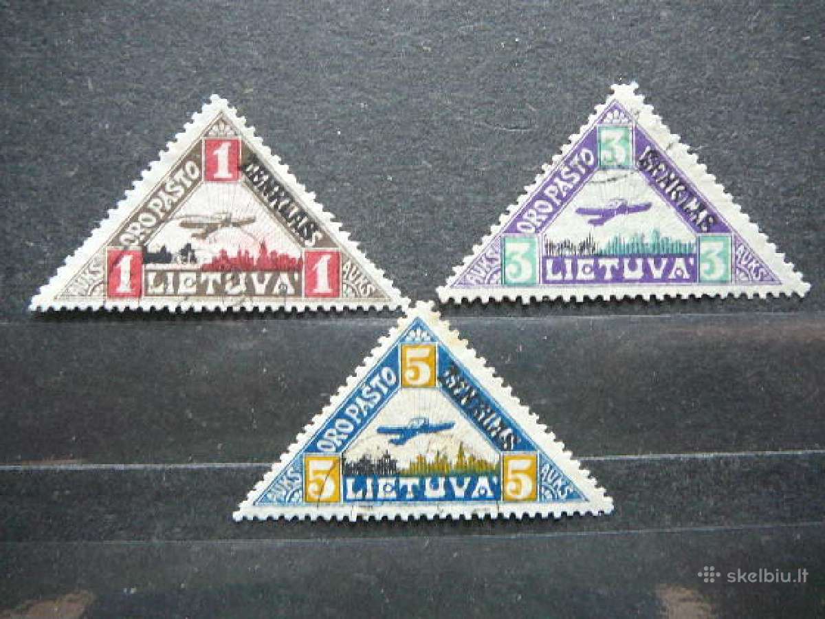 Lietuva 1922 Lektuvai antsp. lit118ap