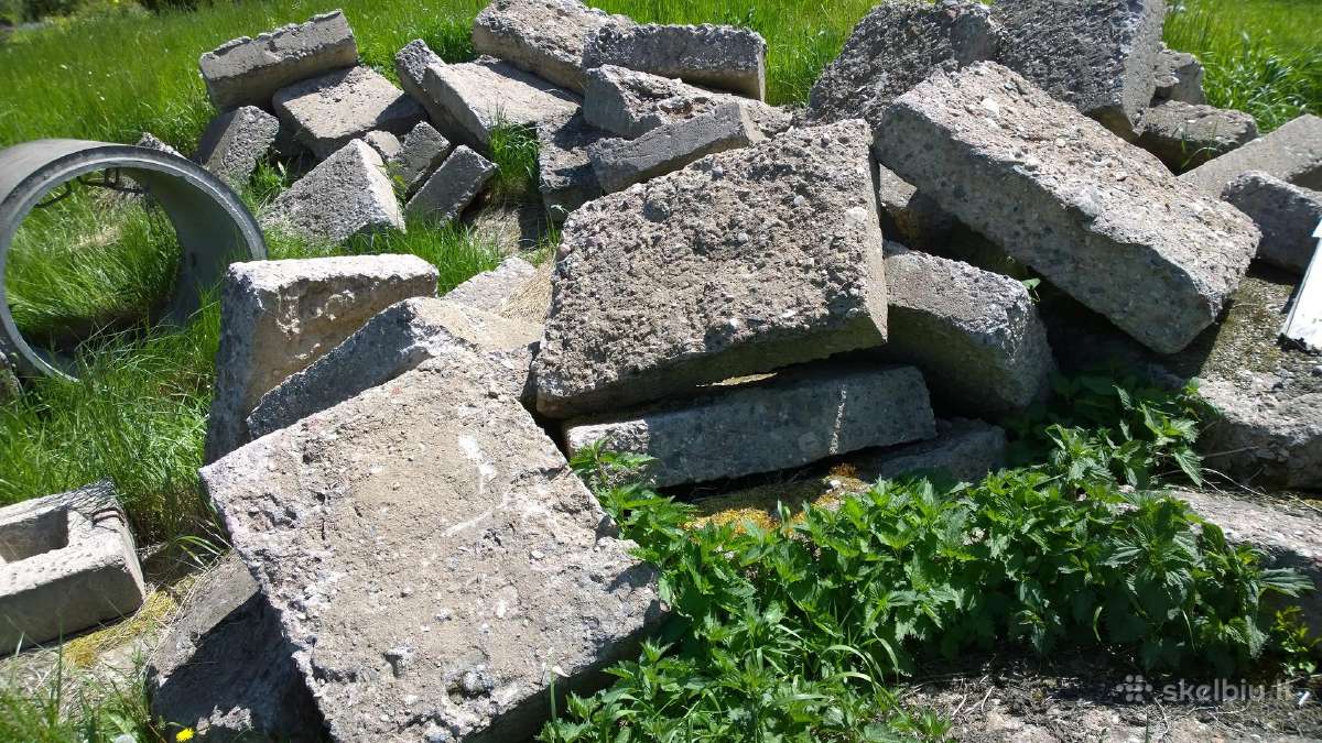 Betoniniai blokai pamatams