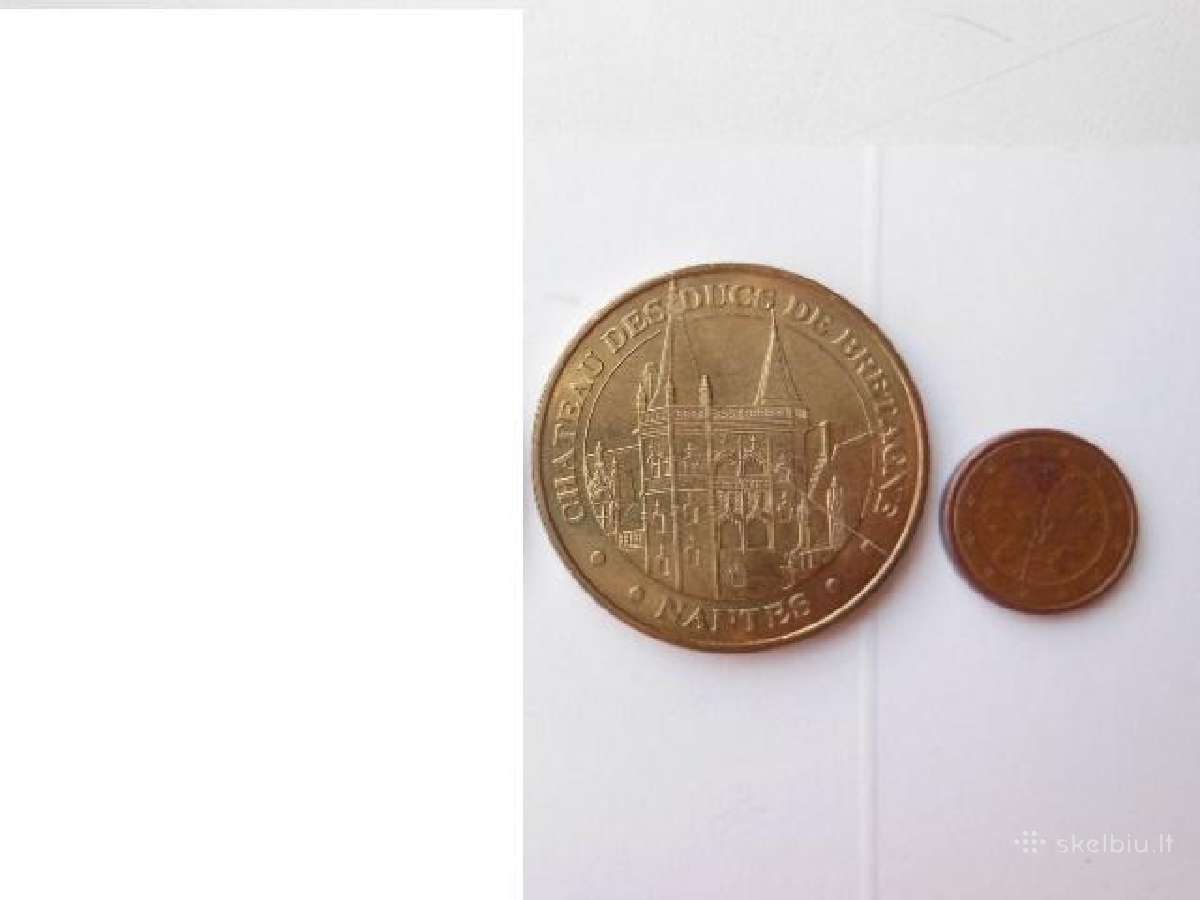 Prancuzijos stalo medalis Nantes 3€