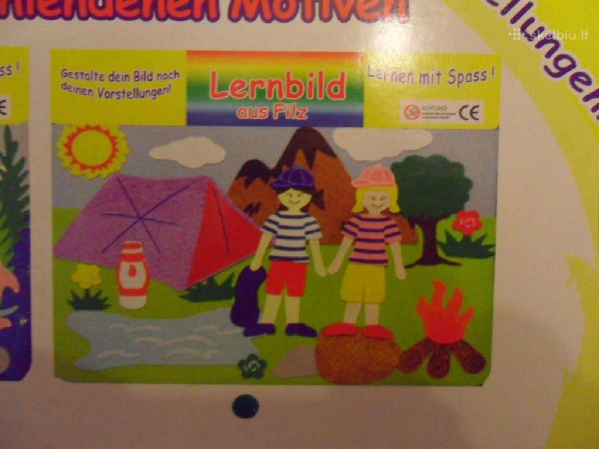 Dvi dėlionės iš veltinio - nuotraukos Nr. 5