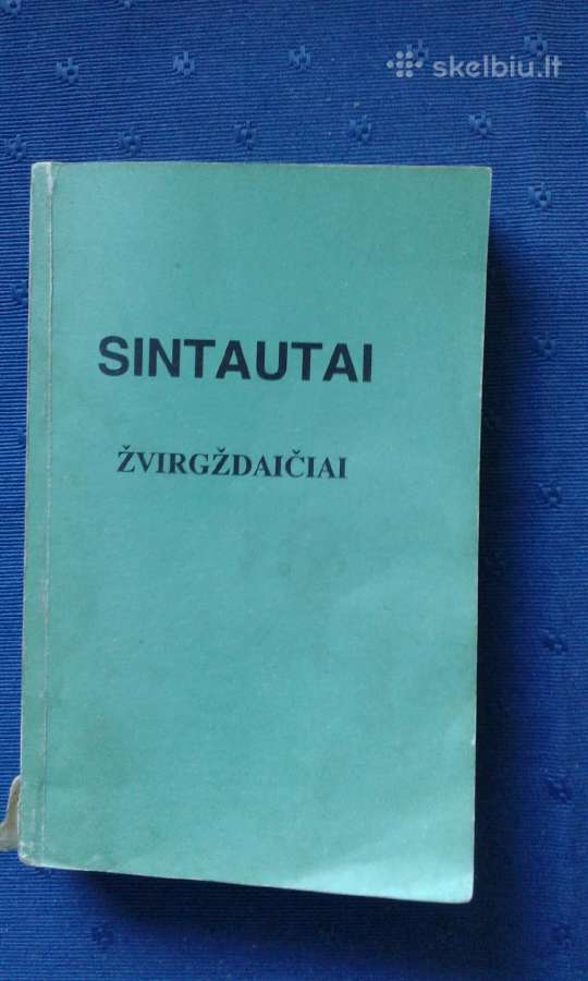 Sintautai-krastotyra 1996 m.