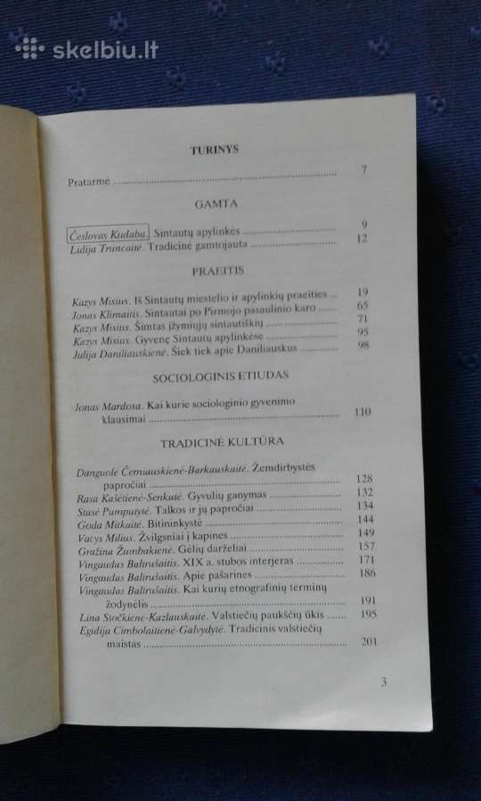 Sintautai-krastotyra 1996 m. - nuotraukos Nr. 3